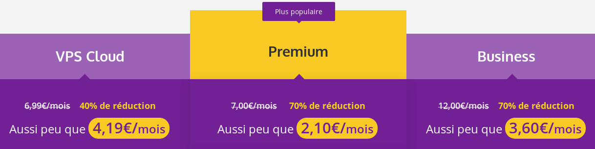 Offres promotionnelles hébergements