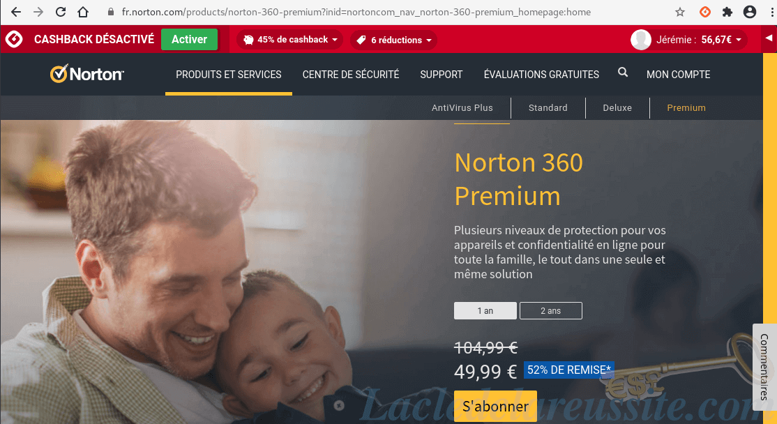 Activer la barre de navigation iGraal